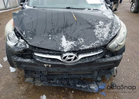 2013 Hyundai Elantra Gls z USA, uszkodzony, nr VIN 5NPDH4AE3DH282624